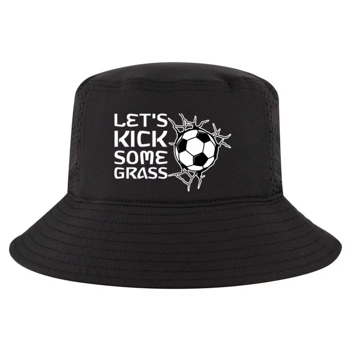 Let's Kick Some Grass - Premium Cool Comfort Performance Bucket Hat