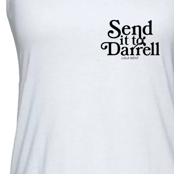 Lala Kent Send It To Darrell Tom Sandoval Ladies Essential Flowy Tank