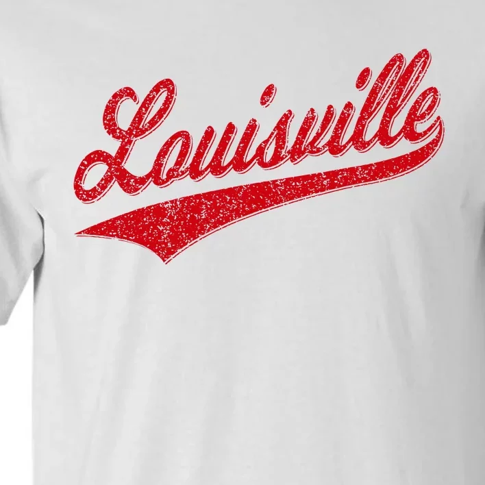 Louisville Kentucky Varsity Script Classic Sports Jersey Tall T-Shirt