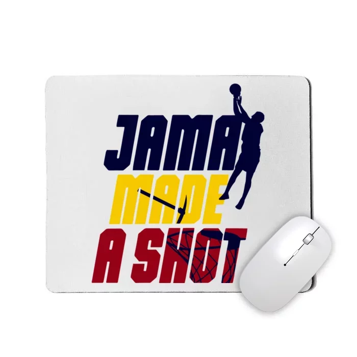 Lebron Los Angeles Basketball Jama Made A Shot Mousepad