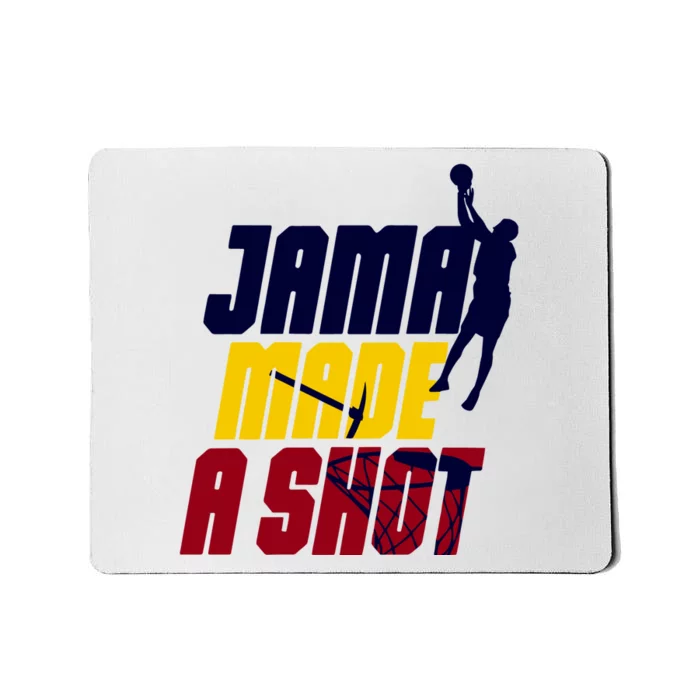 Lebron Los Angeles Basketball Jama Made A Shot Mousepad