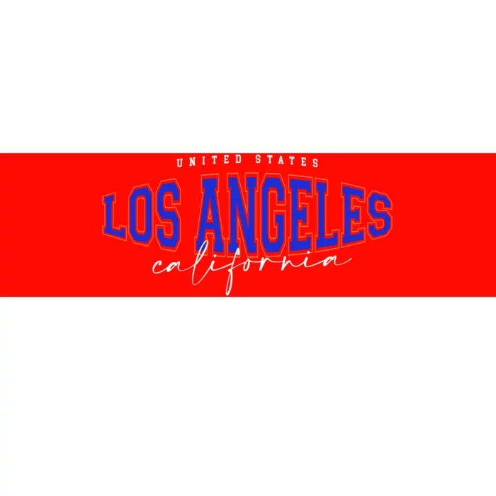 LA Los Angeles California Vintage Bumper Sticker