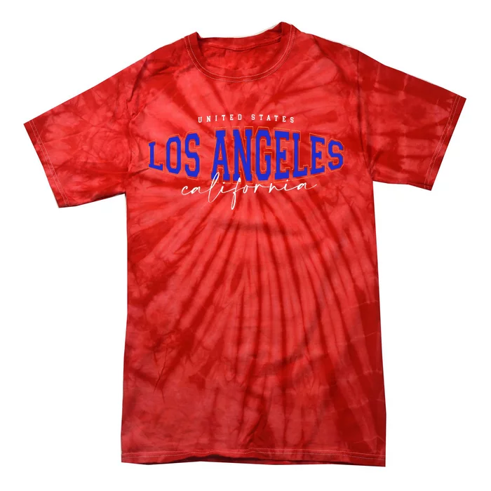 LA Los Angeles California Vintage Tie-Dye T-Shirt