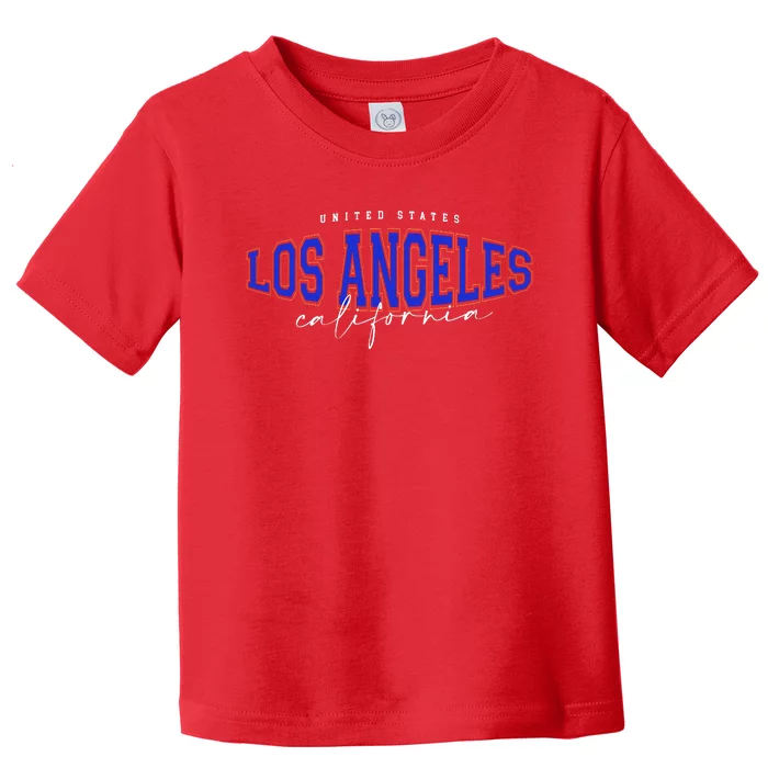 LA Los Angeles California Vintage Toddler T-Shirt