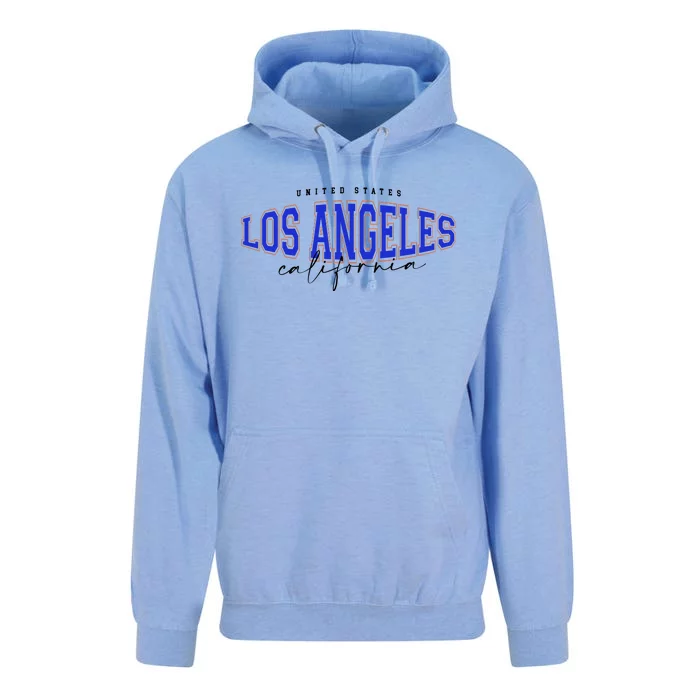 LA Los Angeles California Vintage Unisex Surf Hoodie