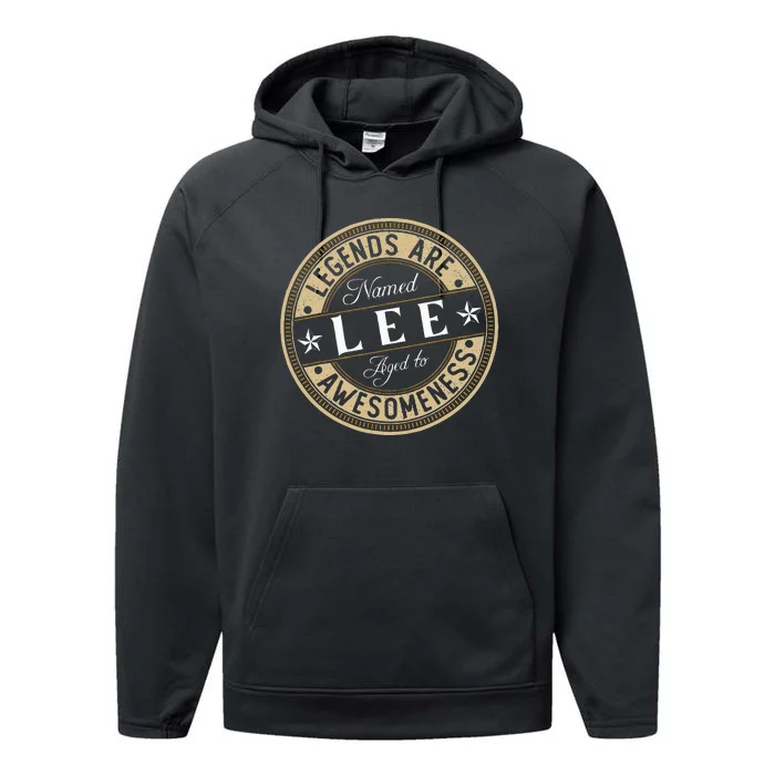 Lee Legends Are Named Lee Performance Fleece Hoodie