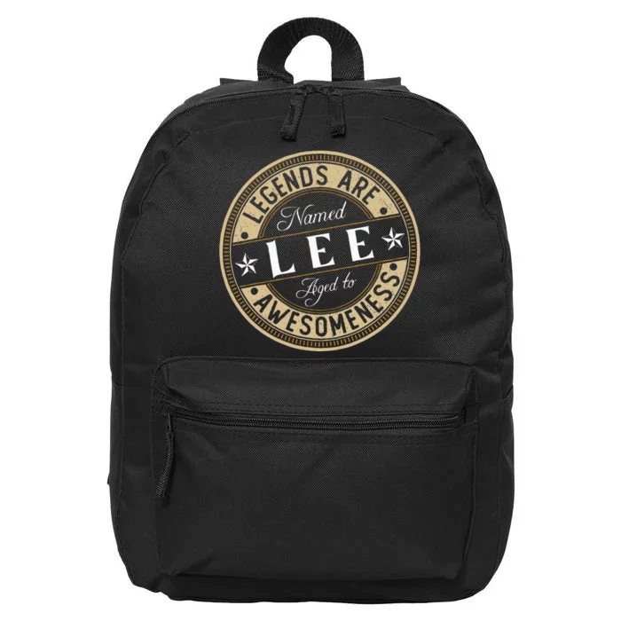 Lee Legends Are Named Lee 16 in Basic Backpack