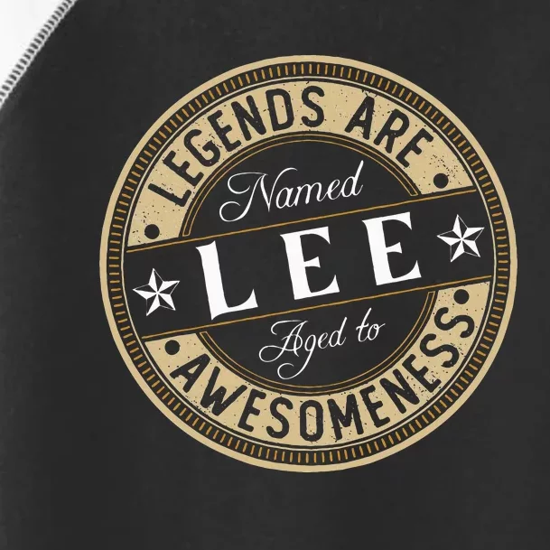 Lee Legends Are Named Lee Toddler Fine Jersey T-Shirt