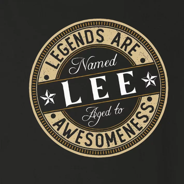 Lee Legends Are Named Lee Toddler Long Sleeve Shirt