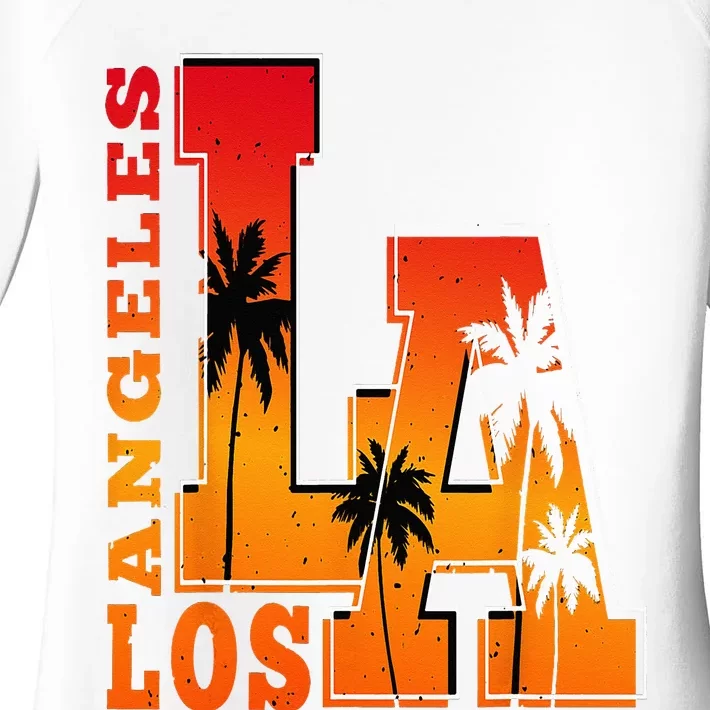 LA Los Angeles Women's Perfect Tri Tunic Long Sleeve Shirt