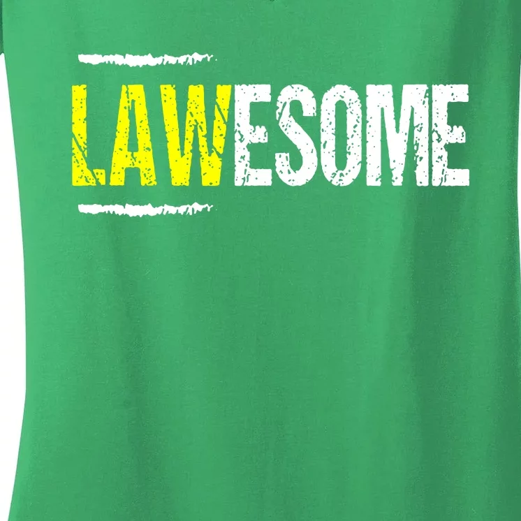 Lawesome Women's V-Neck T-Shirt