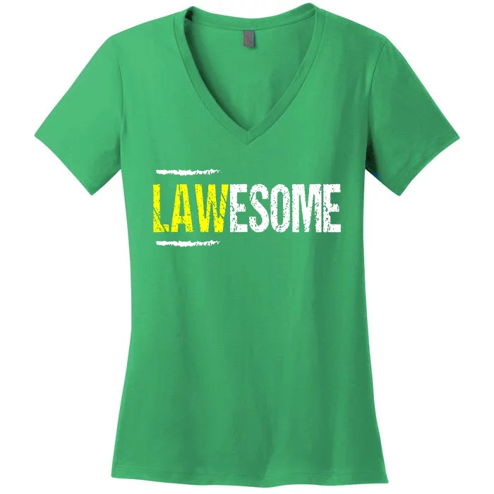 Lawesome Women's V-Neck T-Shirt