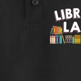 Library Laby A Cool Gift For Librarian Book Lovers Dry Zone Grid Performance Polo