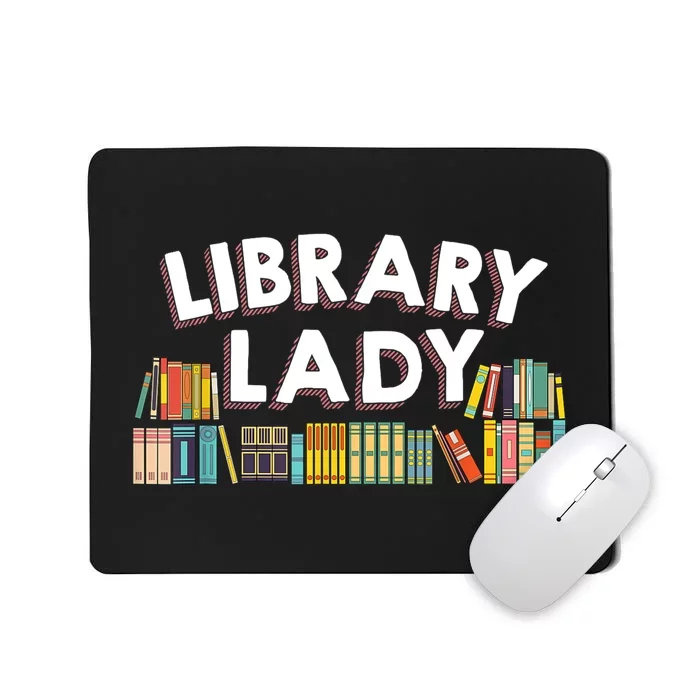 Library Laby A Cool Gift For Librarian Book Lovers Mousepad