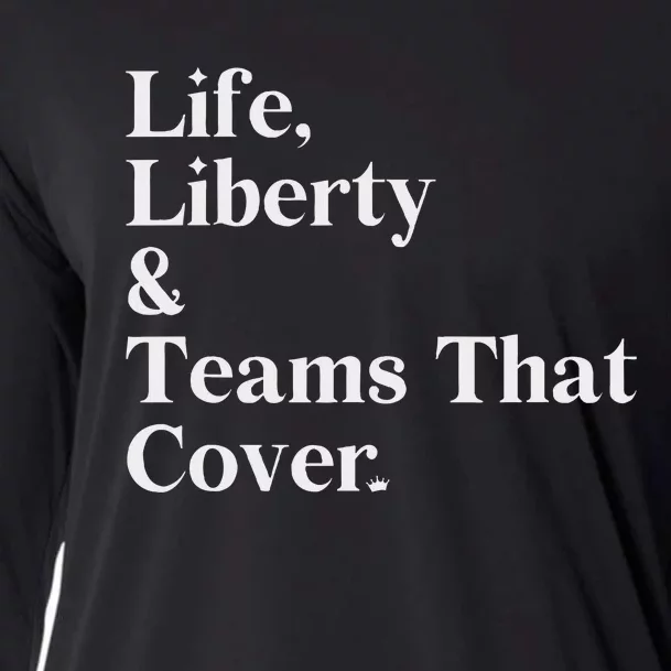 Life Liberty And Teams That Cover Cooling Performance Long Sleeve Crew