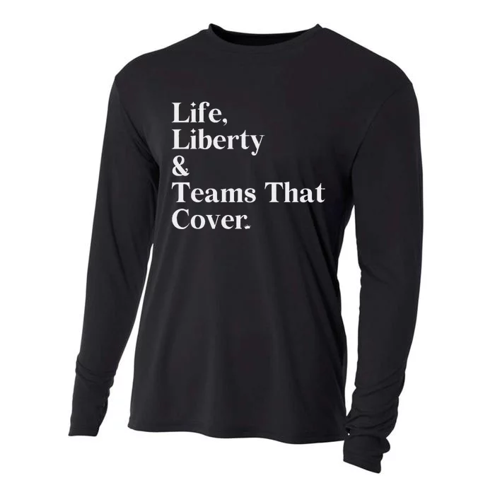 Life Liberty And Teams That Cover Cooling Performance Long Sleeve Crew