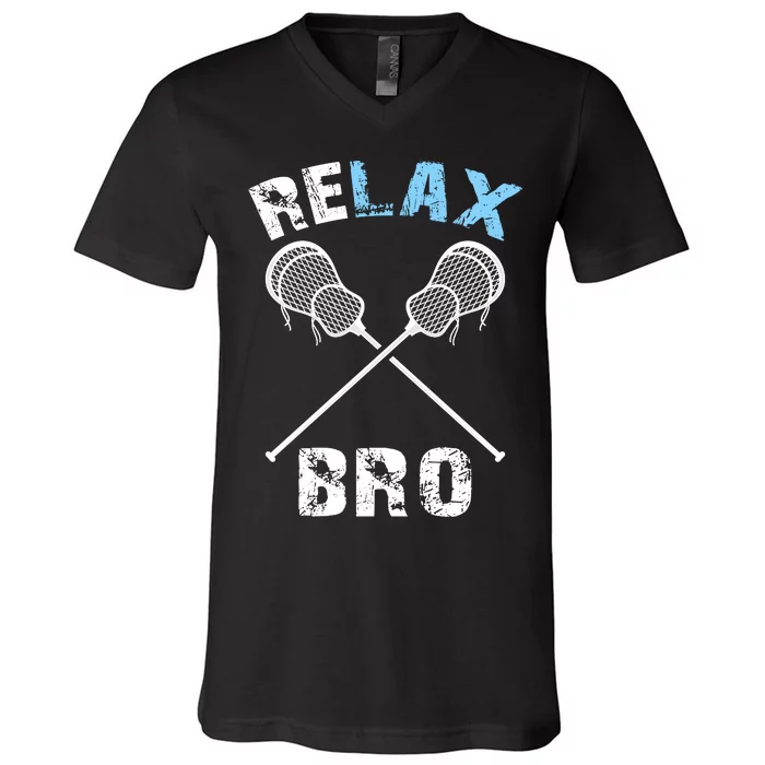 Lacrosse V-Neck T-Shirt