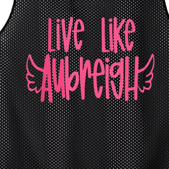 Live Like Aubreigh Mesh Reversible Basketball Jersey Tank