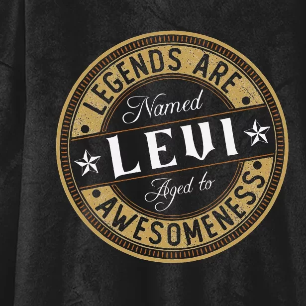 Levi Legends Are Named Levi Hooded Wearable Blanket