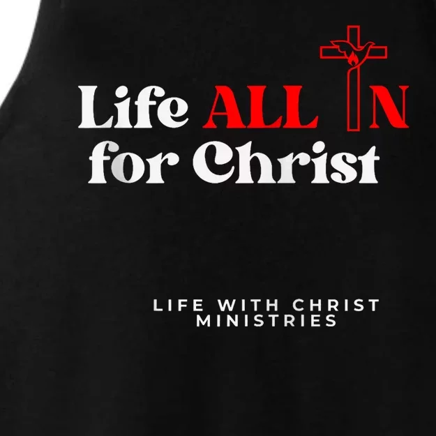 Lwc Life All In For Jesus Ladies Tri-Blend Wicking Tank