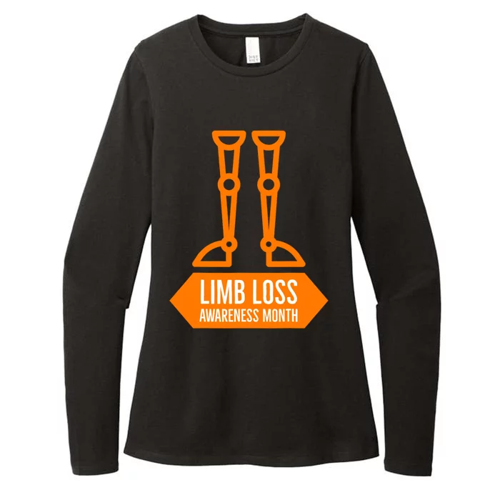 Limb Loss Awareness Month Great Gift Womens CVC Long Sleeve Shirt