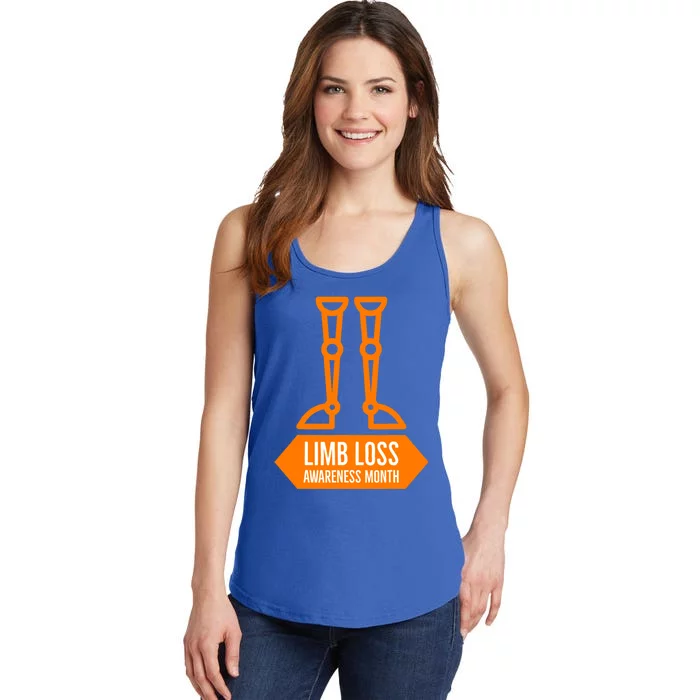 Limb Loss Awareness Month Great Gift Ladies Essential Tank