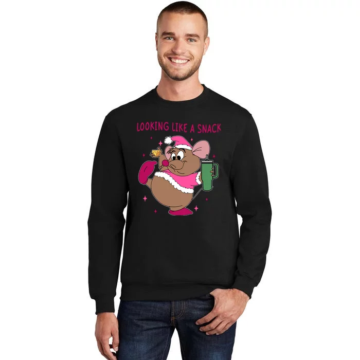 Looking Like A Snack Christmas Trip Tall Sweatshirt