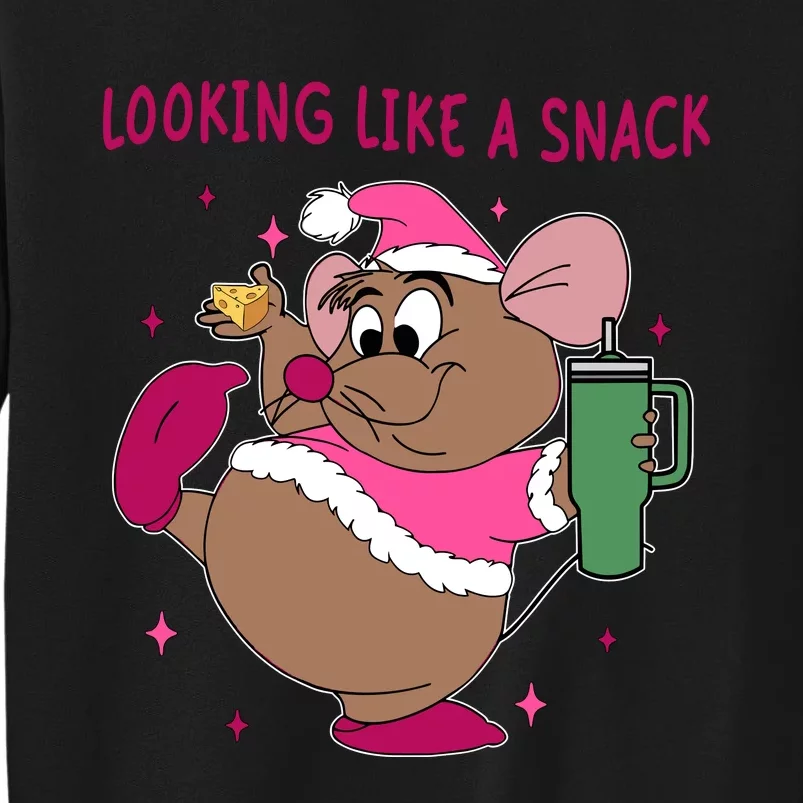 Looking Like A Snack Christmas Trip Tall Sweatshirt