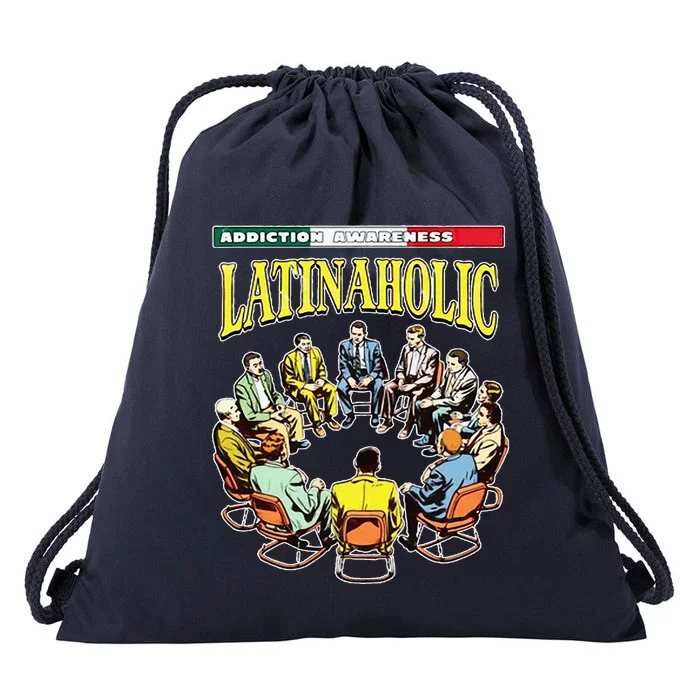 Latinaholic Drawstring Bag