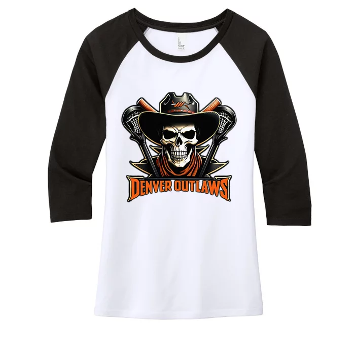 Lacrosse Women's Tri-Blend 3/4-Sleeve Raglan Shirt