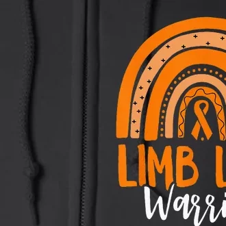 Limb Loss Awareness Wheelchair Hand Leg Ampu Amputation Full Zip Hoodie