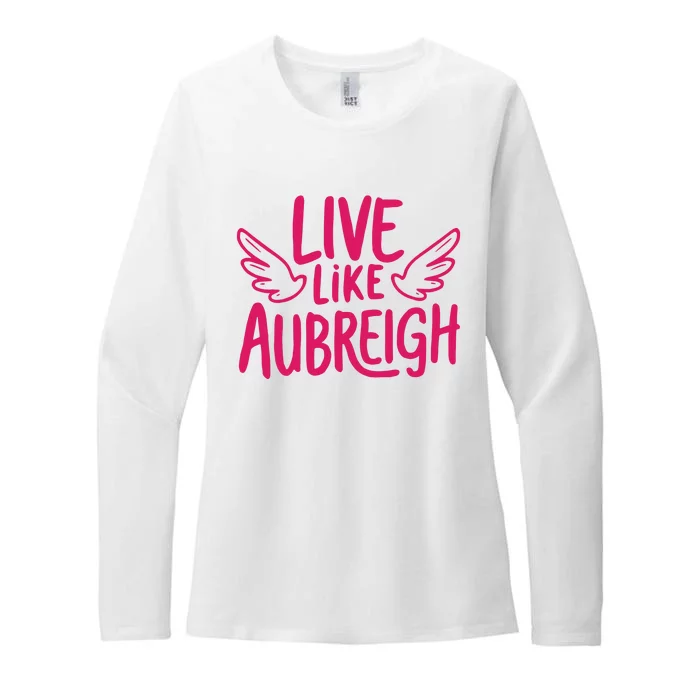 Live Like Aubreigh Womens CVC Long Sleeve Shirt