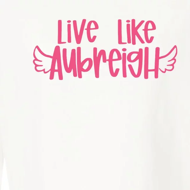 Live Like Aubreigh Cropped Pullover Crew