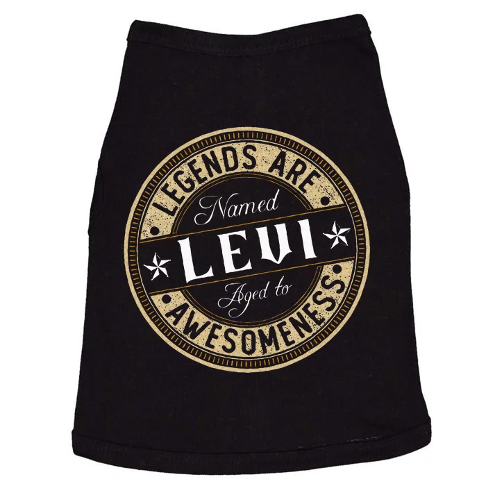 Levi Legends Are Named Levi Doggie Tank