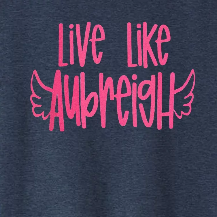 Live Like Aubreigh Women's Crop Top Tee