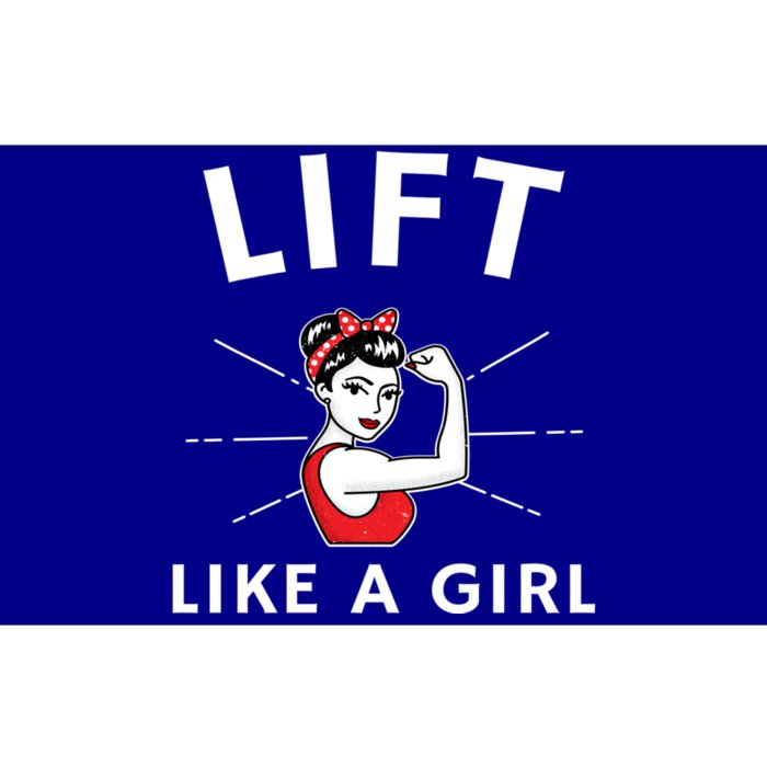 Lift Like A A Retro Inspired Weight Lifting Gift Bumper Sticker