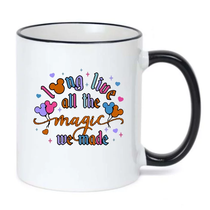 Long Live All The Magic We Made Black Color Changing Mug