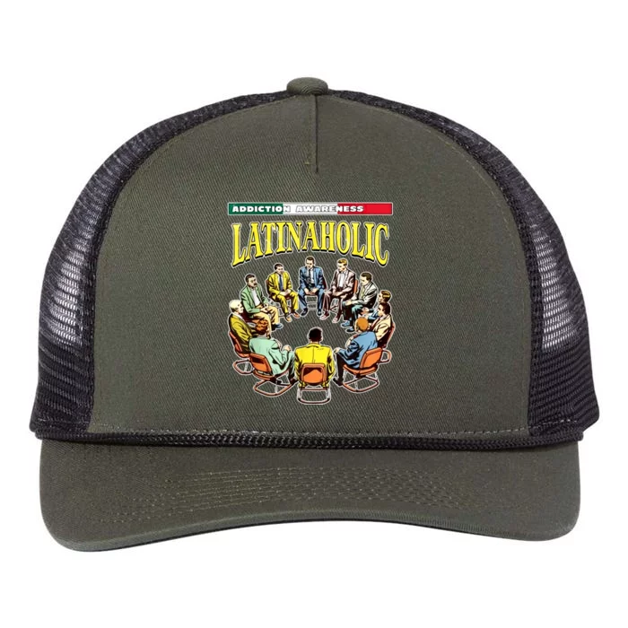 Latinaholic Retro Rope Trucker Hat Cap