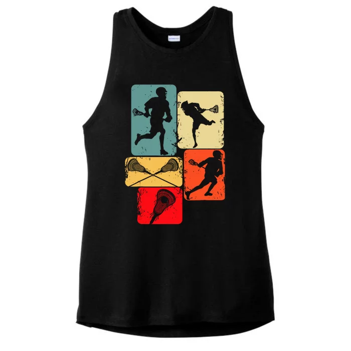 Lacrosse Ladies Tri-Blend Wicking Tank