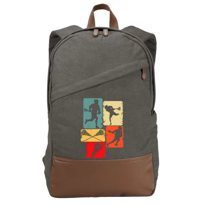 Lacrosse Cotton Canvas Backpack