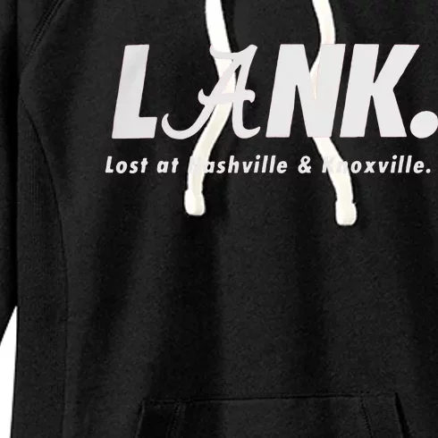 L.A.N.K Lost At Nashville & Knoxville Women's Fleece Hoodie