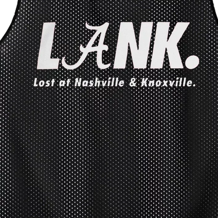 L.A.N.K Lost At Nashville & Knoxville Mesh Reversible Basketball Jersey Tank