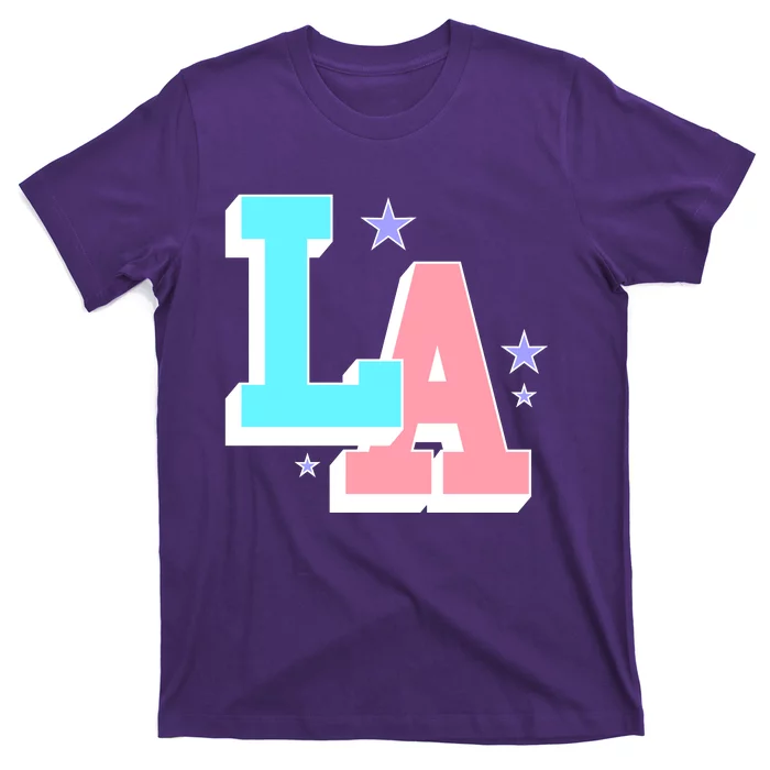 LA LOS ANGELES VARSITY TYPOGRAPHY T-Shirt