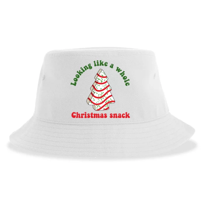 Looking Like A Whole Christmas Snack Sustainable Bucket Hat