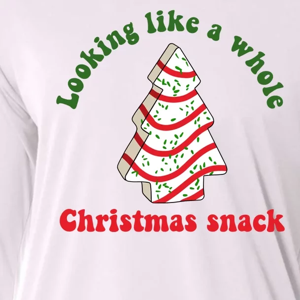 Looking Like A Whole Christmas Snack Cooling Performance Long Sleeve Crew