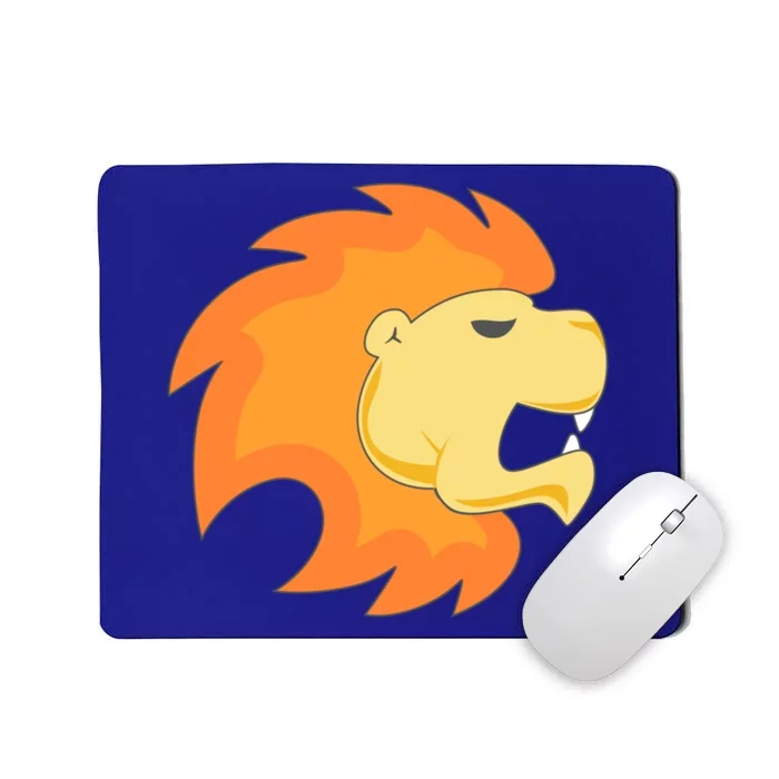 Leo Lion Astrology Horoscope Teens Backprint Gift Mousepad