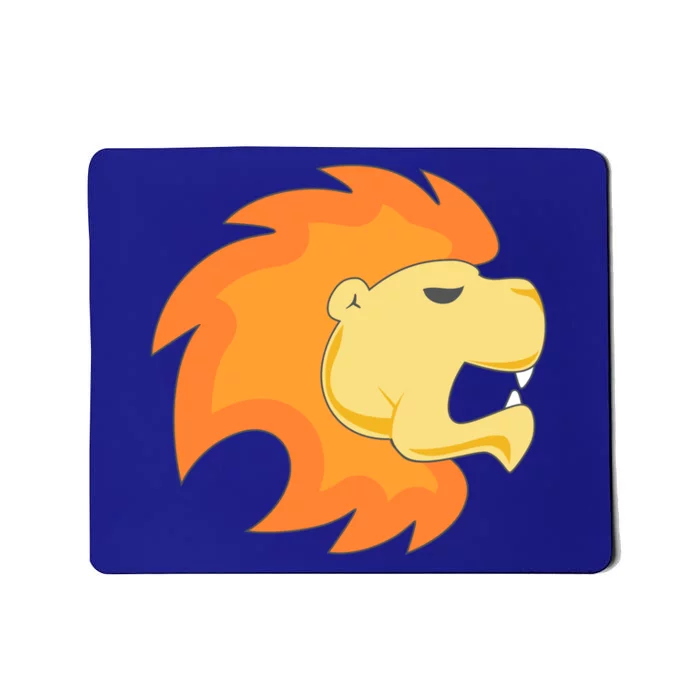 Leo Lion Astrology Horoscope Teens Backprint Gift Mousepad