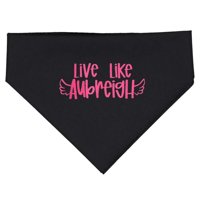 Live Like Aubreigh USA-Made Doggie Bandana