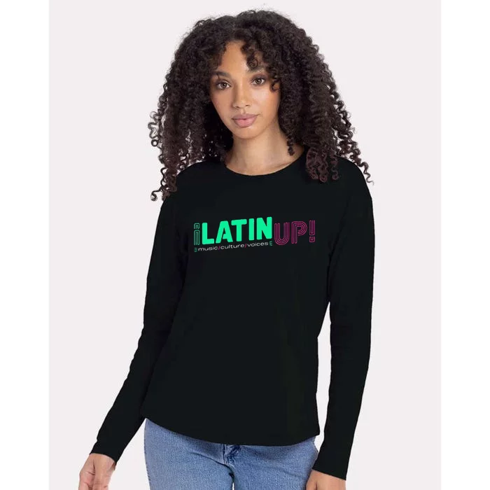 Latinup Womens Cotton Relaxed Long Sleeve T-Shirt