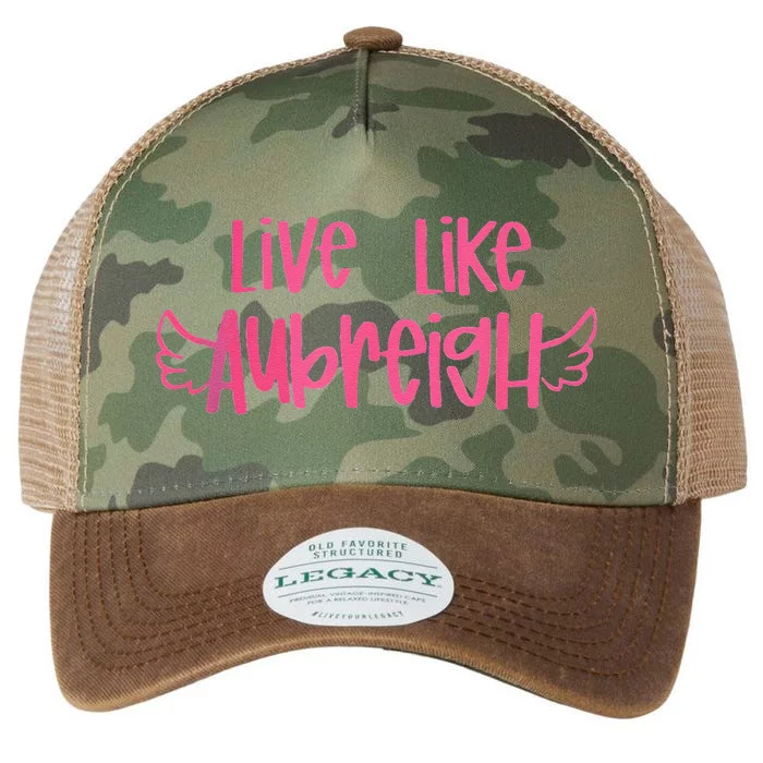 Live Like Aubreigh Gift Legacy Tie Dye Trucker Hat